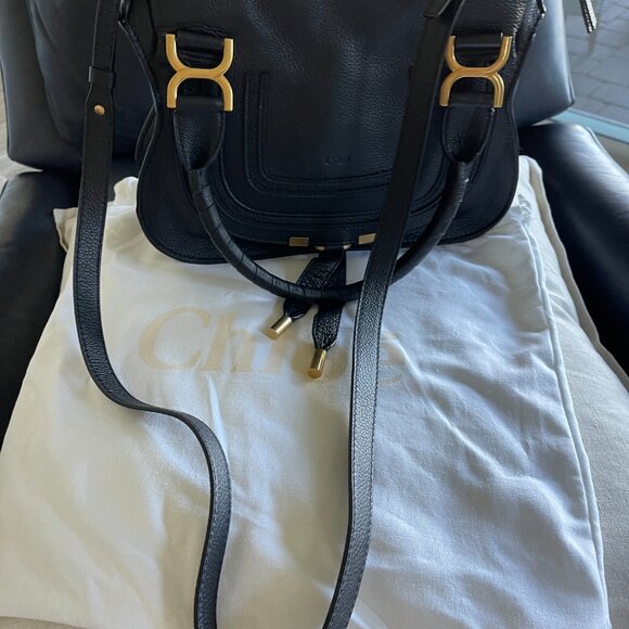 Marci Almost New in Black with Gold hardware - Picture 3 of 5